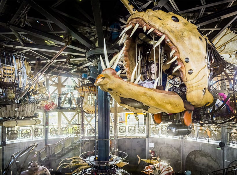 Inside the Carrousel: the creatures of the deep