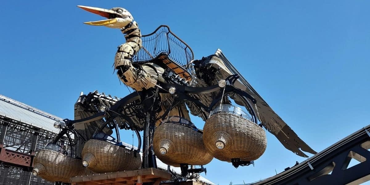 The Great Heron, prototype of the Tree's herons