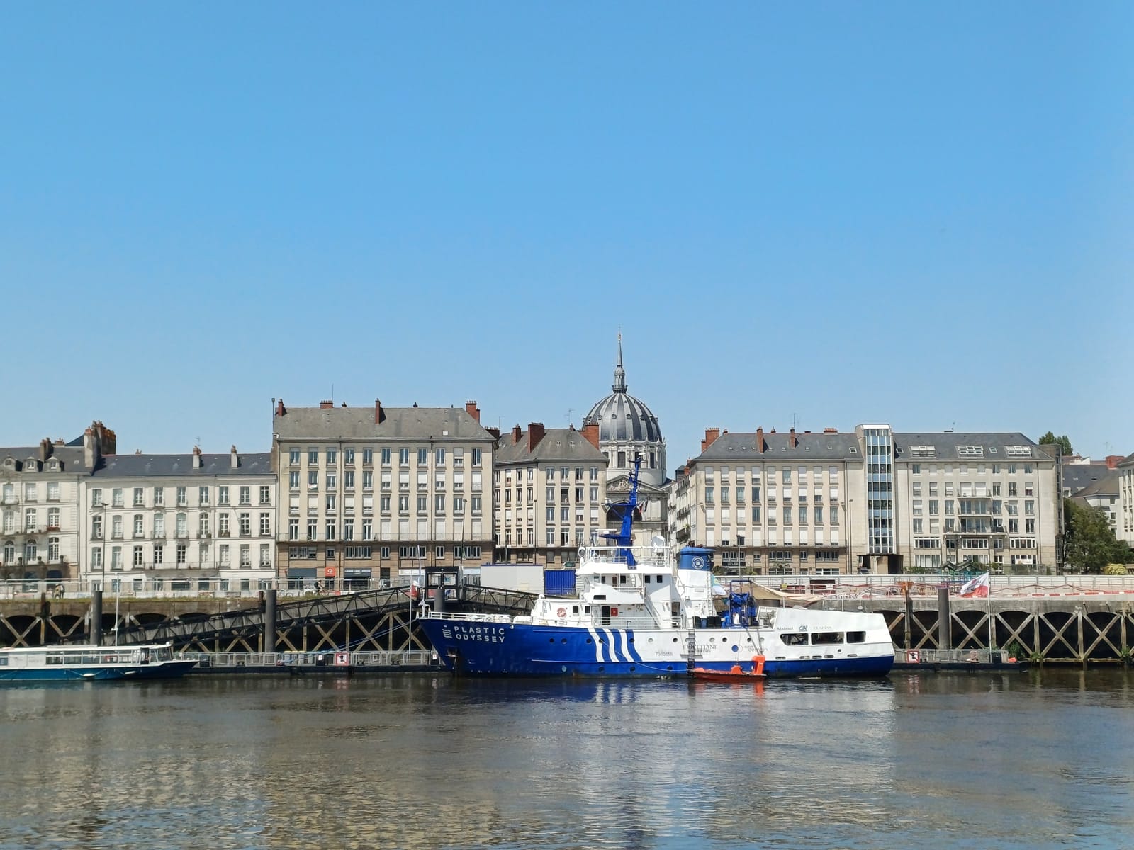 The banks of the Loire, setting off towards Trentemoult